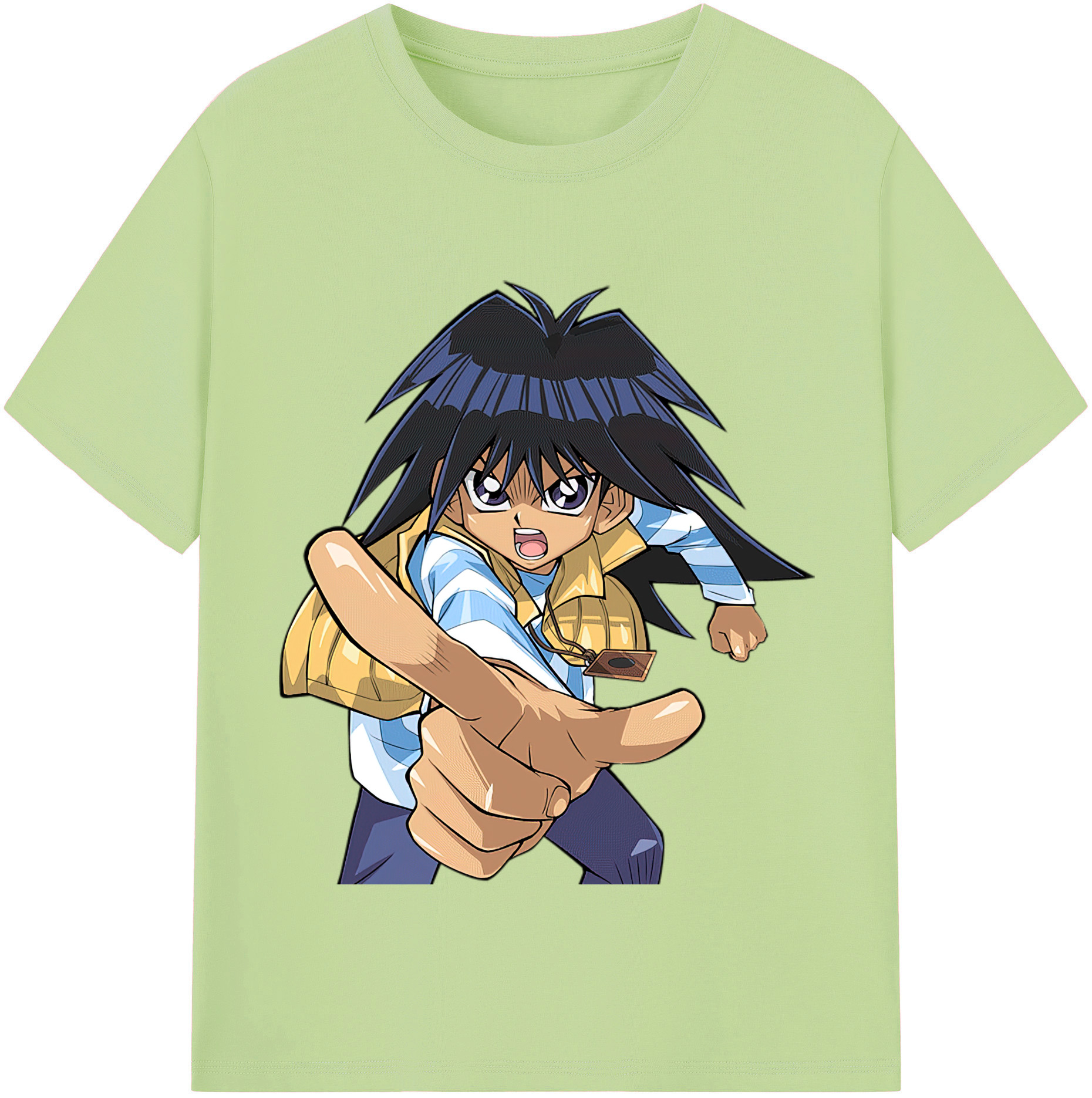 （画像用） 遊☆戯☆王 Yu-Gi-Oh! 綿100％半袖Tシャツ（フロントプリント）